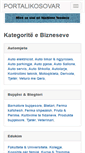 Mobile Screenshot of portalikosovar.com